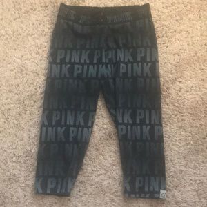 PINK Victoria's Secret Pants - PINK Yoga Extreme Crop Leggings Medium Rise Waist PINK Victoria's Secret Pants - PINK Yoga Extreme Crop Leggings Medium Rise Waist